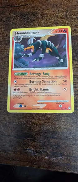 Houndoom 57/146 Uncommon Legends Awakened Pokemon Lightly Played - Image 1