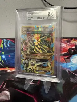 Pokemon BGS 8.5 Primal Groudon Ex #97 UR Ancient Origins 2015 English - Image 2