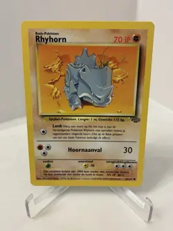 Pokemon Jungle Set DUTCH Rhyhorn 61/64 FREE SHIPPING - Image 1