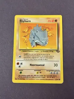 Pokemon Jungle Set DUTCH Rhyhorn 61/64 FREE SHIPPING - Image 3