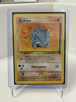 Pokemon Jungle Set DUTCH Rhyhorn 61/64 FREE SHIPPING - Image 5