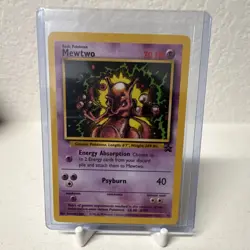 Mewtwo Pokemon Base Set 10/102 Holo Rare 70 HP English WOTC 1999 - Image 1
