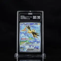 2023 Pokemon Scarlet & Violet 151 Set 202/165 Zapdos EX SIR TAG 10 (973) - Image 1