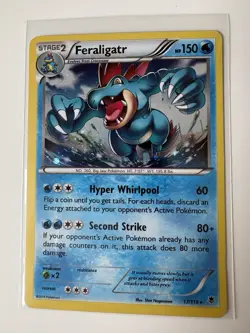 Feraligatr 17/119 XY - Phantom Forces Holo Pokemon TCG 2014 MP - Image 2