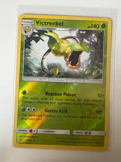 Victreebel 15/214 Rare Unbroken Bonds Pokemon Reverse Holo Near Mint - Image 1