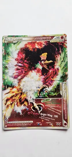 Ho-Oh Legend Set - 111/123 + 112/123 - Pokemon Heart Gold Soul Silver NM - Image 1