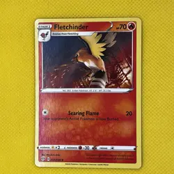 Fletchinder 031/189 UnCommon Darkness Ablaze 2020 Pokemon Card NM - Image 1