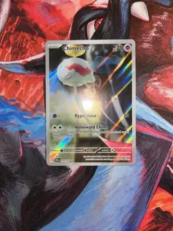 Pokemon Chimecho 179/167 Twilight Masquerade Illustration Rare Holo Near Mint - Image 1