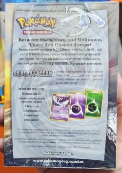 2005 POKEMON UNSEEN FORCES SILVERY OCEAN (LUGIA) THEME DECK FACTORY SEALED NEW - Image 2