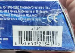 2005 POKEMON UNSEEN FORCES SILVERY OCEAN (LUGIA) THEME DECK FACTORY SEALED NEW - Image 3