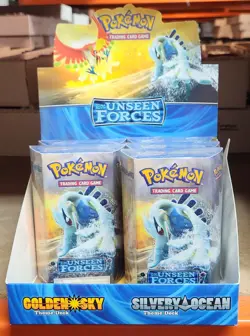 2005 POKEMON UNSEEN FORCES SILVERY OCEAN (LUGIA) THEME DECK FACTORY SEALED NEW - Image 4
