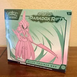 Pokemon Scarlet and Violet Paradox Rift ETB - Iron Valiant, Factory Sealed - Image 1