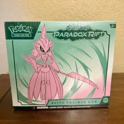 Pokemon Scarlet and Violet Paradox Rift ETB - Iron Valiant, Factory Sealed - Image 2