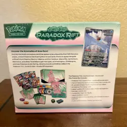 Pokemon Scarlet and Violet Paradox Rift ETB - Iron Valiant, Factory Sealed - Image 4