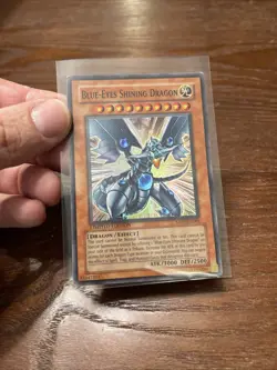 Blue-Eyes Shining Dragon MOV-EN001 Yu-Gi-Oh! The Dark Side of Dimensions Promo - Image 1