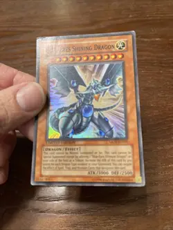 Blue-Eyes Shining Dragon MOV-EN001 Yu-Gi-Oh! The Dark Side of Dimensions Promo - Image 2