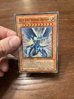 Blue-Eyes Shining Dragon MOV-EN001 Yu-Gi-Oh! The Dark Side of Dimensions Promo - Image 4
