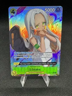 S-Snake OP13-114 Alternate Art One Piece English (Hancock Seraphim) - Image 1