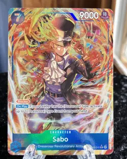 Sabo (Alternate Art) OP15-046 Adventure on Kami's Island SR Foil One Piece NM/M - Image 1