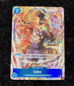 Sabo (Alternate Art) OP15-046 Adventure on Kami's Island SR Foil One Piece NM/M - Image 4