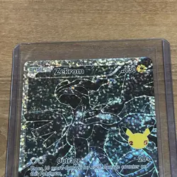 Zekrom Rare Ultra 114/114 Celebrations: Classic Collection Pokemon NM - Image 2