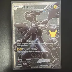 Pokemon TCG-Zekrom-Full Art-Classic Collection-114/114-Celebrations-NM-English - Image 1