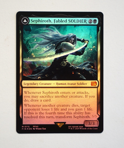 Sephiroth Final Fantasy Magic the Gathering Foil Card - Image 1