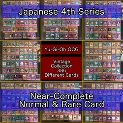 Yu-Gi-Oh! Japanese 4th Series Near-Complete Normal & Rare Card Bulk Lot fym0-002 - Image 1