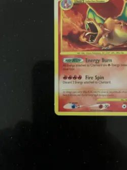 Pokemon Card CHARIZARD Holo PSA 7 SWIRL Diamond & Pearl Stormfront 103/100 2008 - Image 2