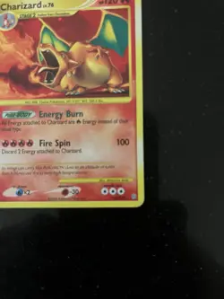 Pokemon Card CHARIZARD Holo PSA 7 SWIRL Diamond & Pearl Stormfront 103/100 2008 - Image 5