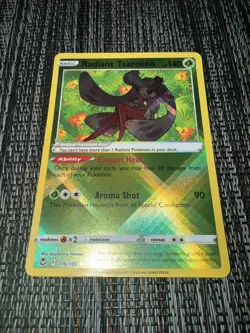 Pokemon TCG Radiant Tsareena Silver Tempest 016/195 Holo Radiant Rare - Image 2