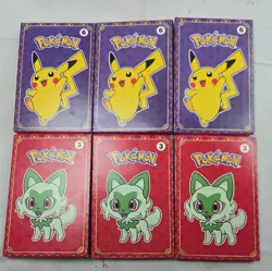 6 UNOPENED Pokemon McDonalds Sealed Booster Match Battle Pack 2023 - Image 1