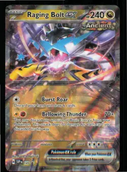Raging Bolt ex 145 Holo Promo Scarlet & Violet Promo Pokemon Near Mint - Image 1