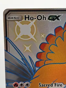 2019 Pokemon TCG Sun & Moon Hidden Fates #SV50 / SV94 Ho-Oh GX Shiny NM - Image 2