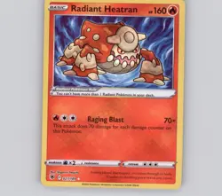 Radiant Heatran 027/189 Holo Radiant Rare Astral Radiance NM Pokemon - Image 1