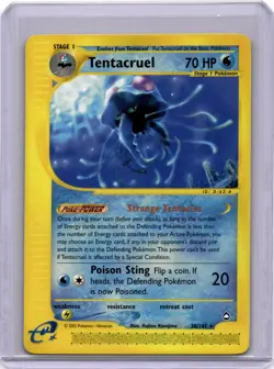 Pokemon Tentacruel Rare Aquapolis 038/147 LP - Image 1