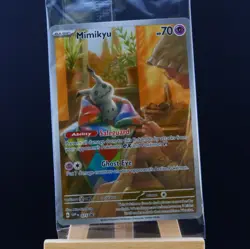 ✨Pokemon TCG 3x Mimikyu 🪬 075⭐ Black Star Promo Sealed Lot SVP EN Holo Rare 🤩 - Image 2