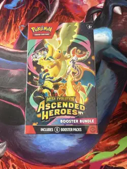 Pokemon Mega Evolution TCG Ascended Heroes Booster Bundle Sealed New - Image 1