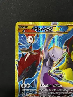 🔥Pokemon TCG - Mewtwo EX - 163/162 Secret Rare Breakthrough Full Art Holo - Image 2