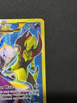 🔥Pokemon TCG - Mewtwo EX - 163/162 Secret Rare Breakthrough Full Art Holo - Image 3