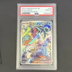 Pokemon TCG Baxcalibur 210/193 Paldea Evolved Illustration Rare Holo PSA 10 2023 - Image 1