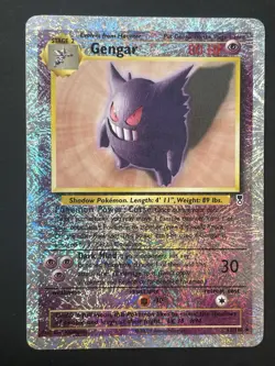 Gengar 11/110 Reverse Holo - Legendary Collection 2002 - WOTC Pokemon - Rare LP - Image 1