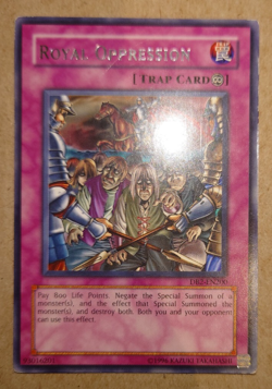 DB2-EN200 Royal Opression Rare UNL Edition Yugioh Card - Image 1