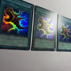 YUGIOH! 3x THE FLUTE OF SUMMONING DRAGON SDK-042 SUPER - MP~ - Image 5