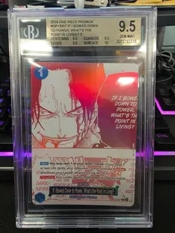 2025 ONE PIECE PROMOS #OP13-057 If I Bowed Down to Power, What's... - BGS 9.5 - Image 1