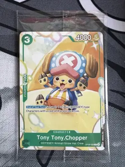 Tony Tony Chopper Alt Art One Piece Promo Op09-029 event Sealed - Image 1
