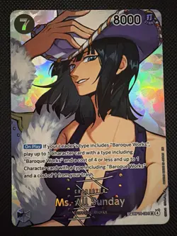 One Piece TCG - Ms. All Sunday OP14-084 SP SP - Lightly Played - Image 1