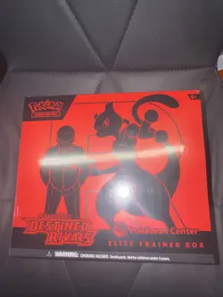 Pokemon TCG Destined Rivals Pokemon Center Elite Trainer Box ETB - Sealed - Image 1