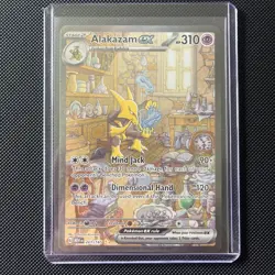 Pokemon TCG 151 Alakazam ex Card 201/165 NM Condition - Image 1
