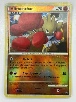 Pokemon TCG | Hitmonchan Undaunted 51/90 | Reverse Holo - Image 1